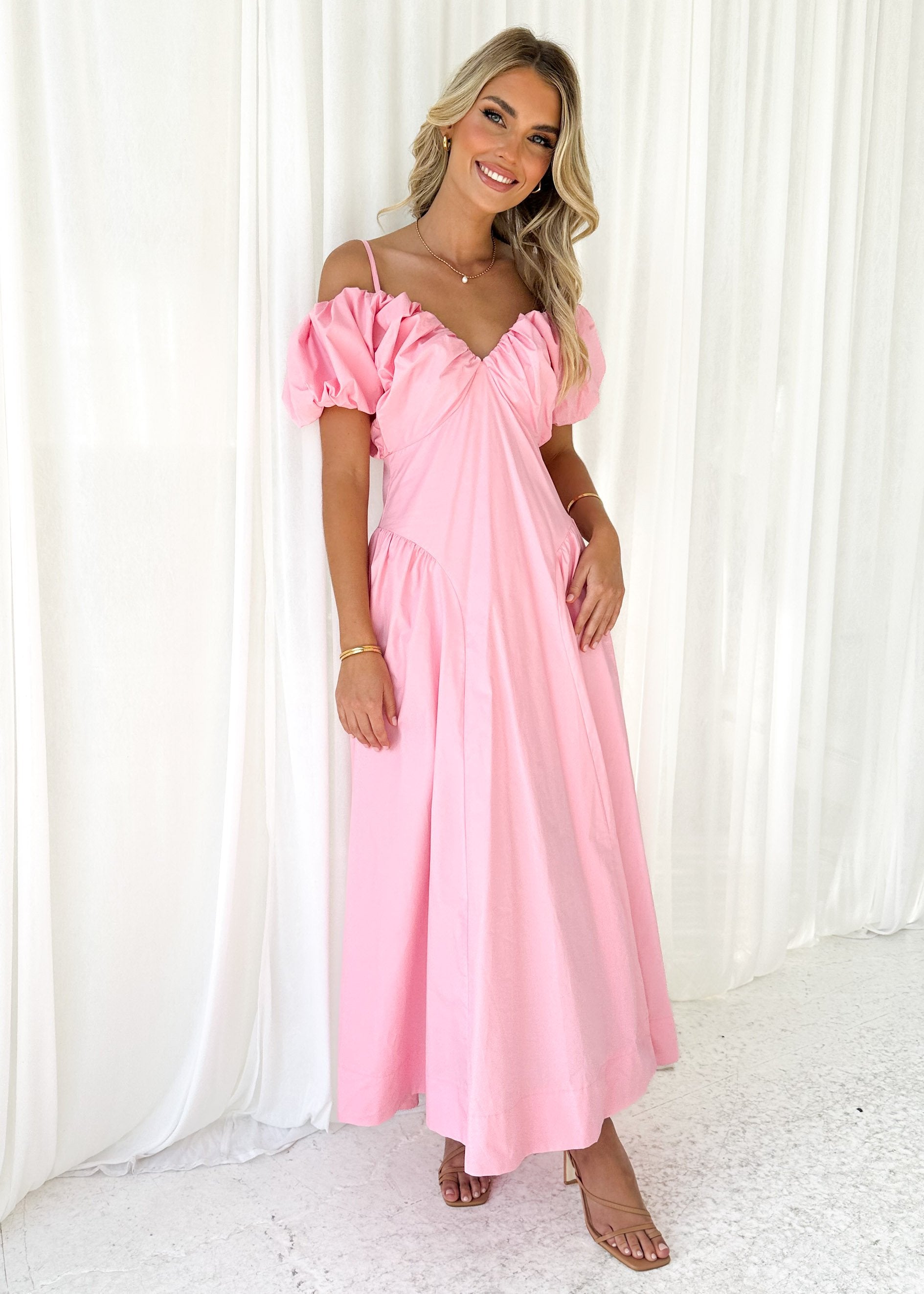 Adia Maxi Dress - Pink