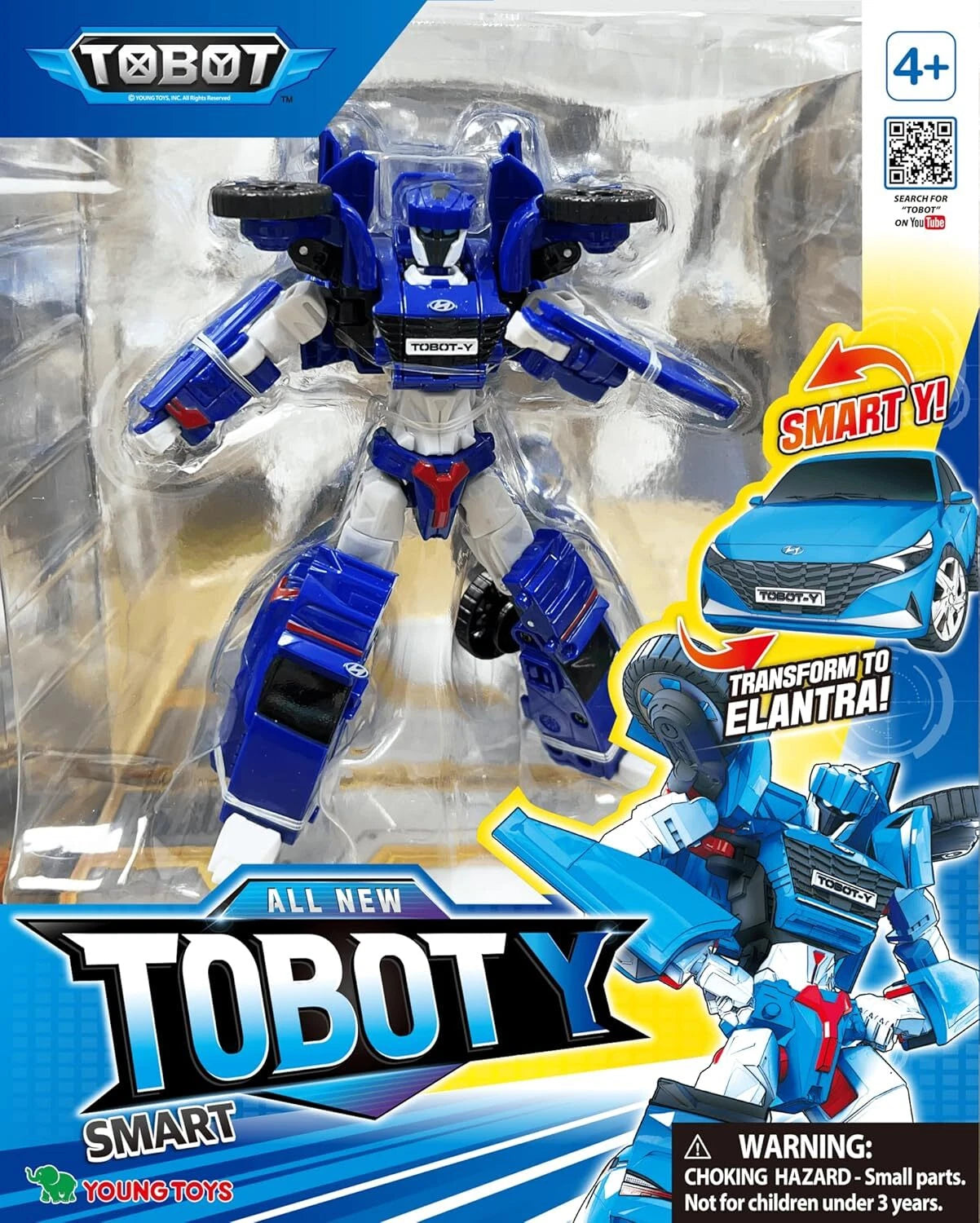TOBOT Smart Y, Youngtoys Transforming Collectible Vehicle to Robot Medium Size 6
