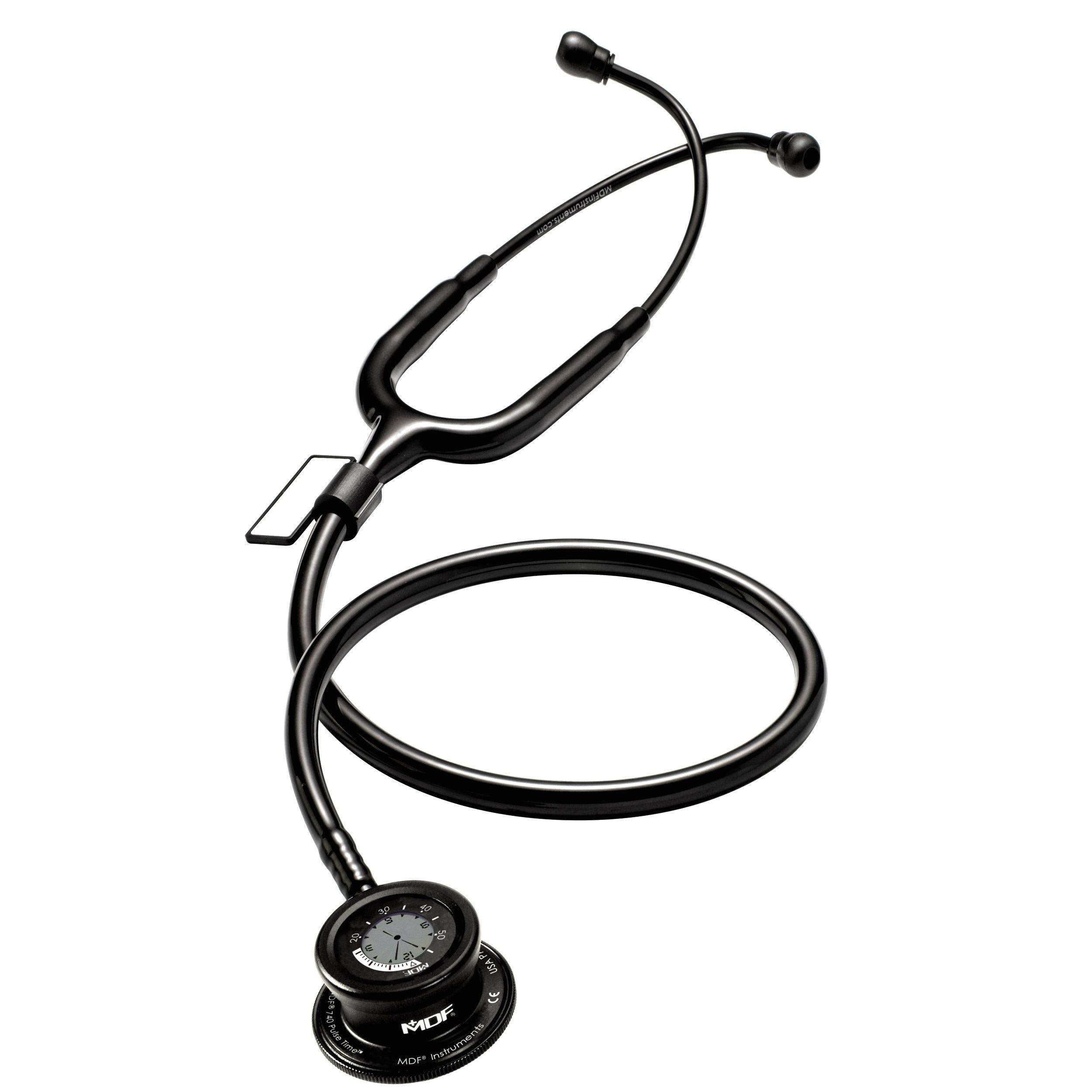 MDF ProCardial Cardiology Stethoscope - Black Glitter/Black