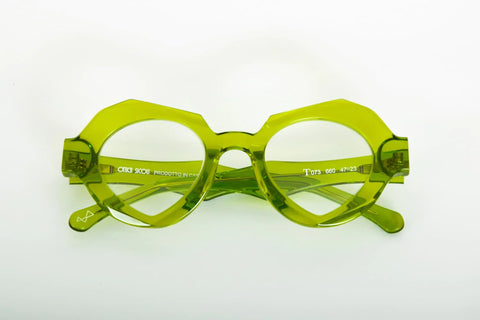Occhiali da Vista Particolari Verde Lime - Ottica Sicoli