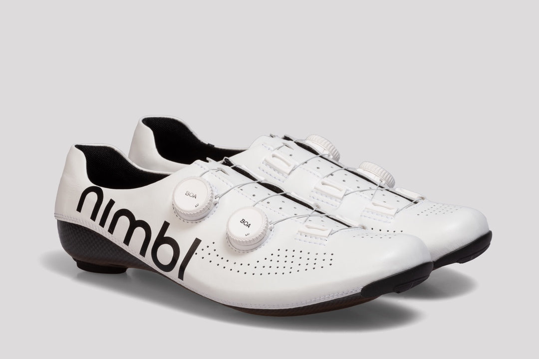 Nimbl Exceed White/Grey サイクルロードシューズ | CYCLISM