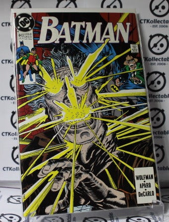 BATMAN # 443 COLLECTABLE COMIC BOOK DC 1990 – CTKollectables