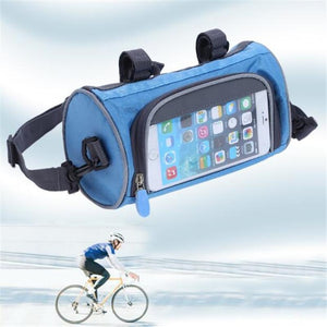 Touch screen riding bag