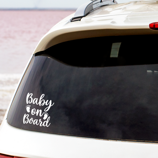 Baby On Board Car Sticker