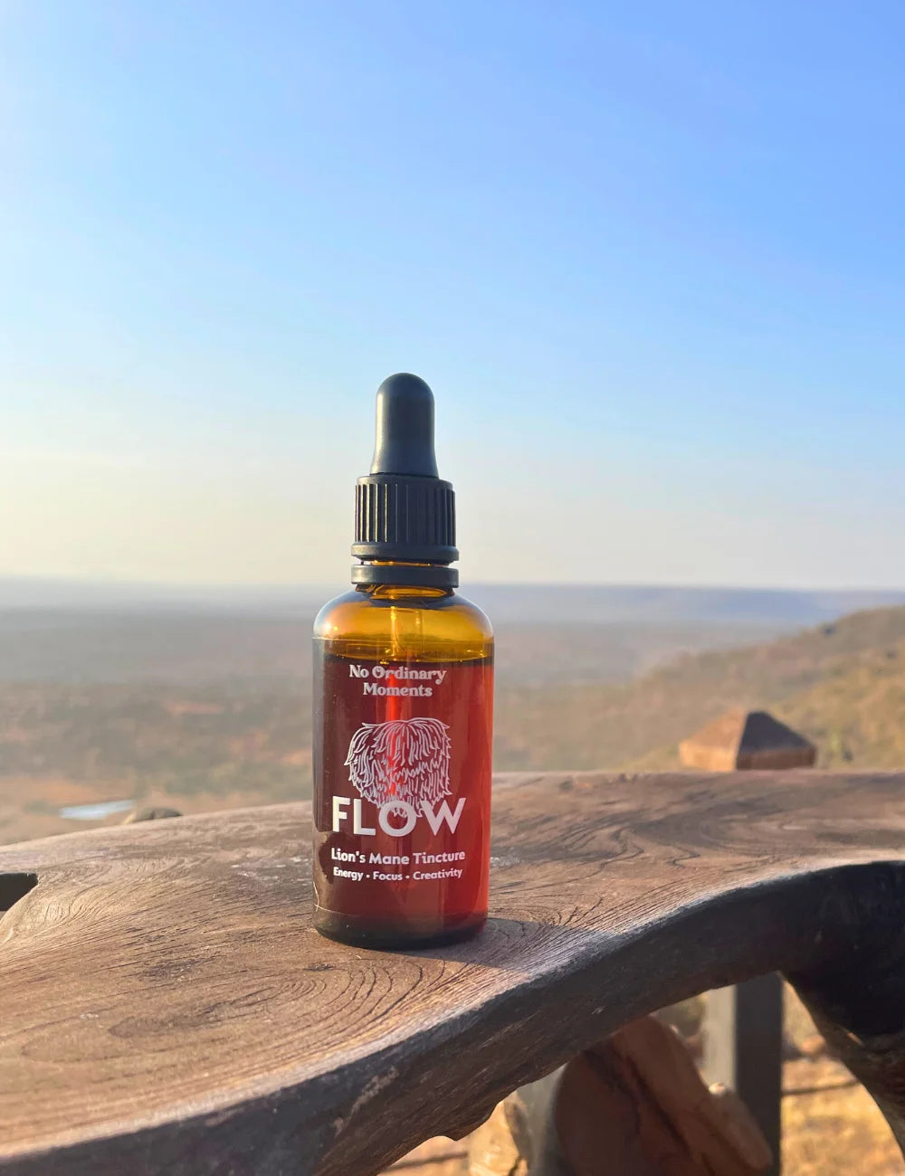 Lion's mane mushroom tincture flow by no ordinary moments