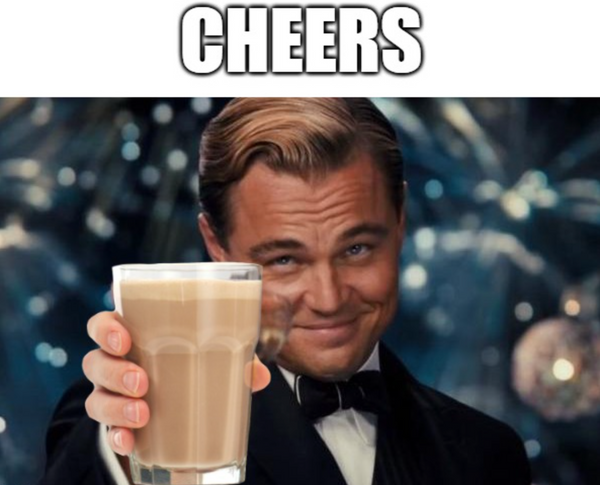 Cheers meme 