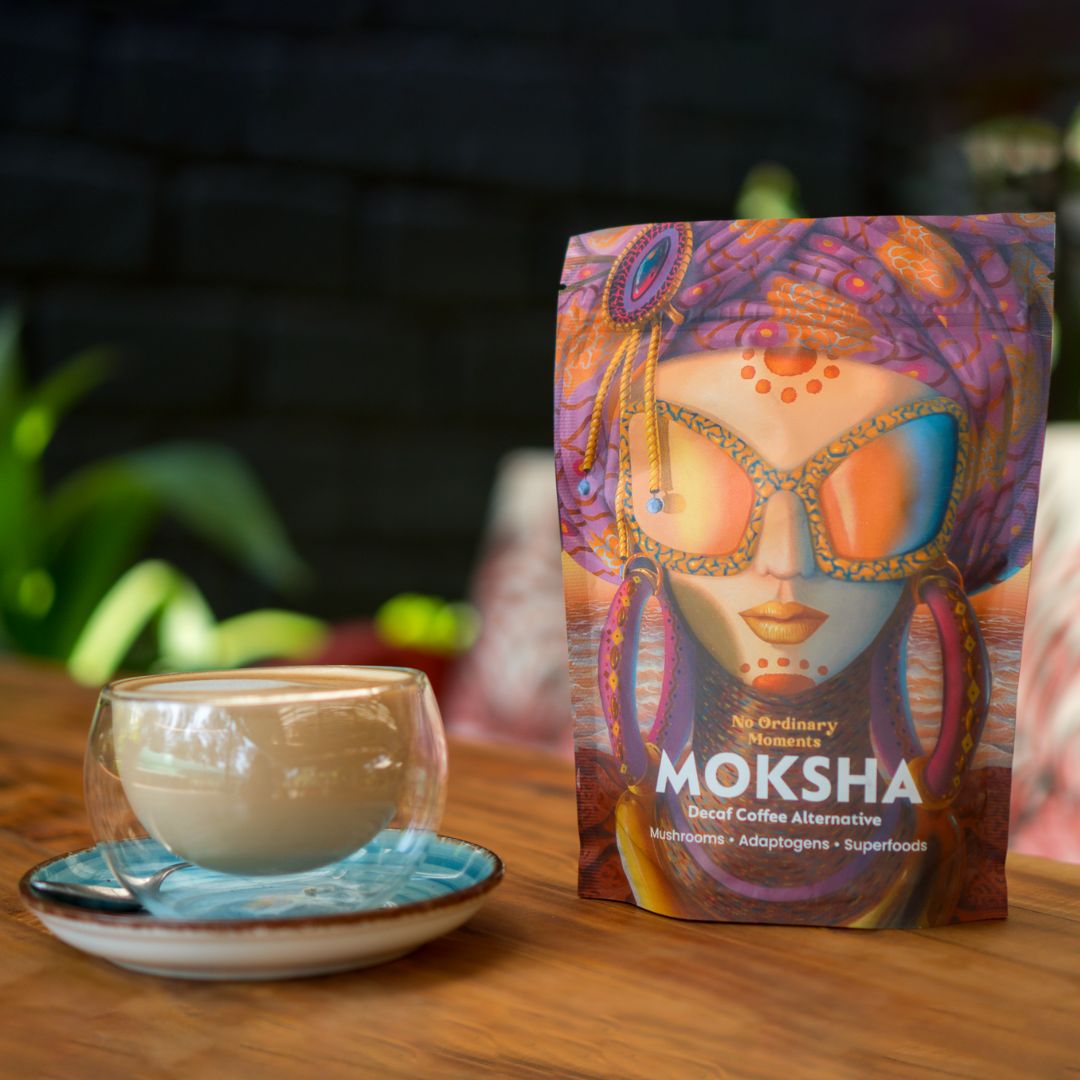 Moksha latte mushroom coffee