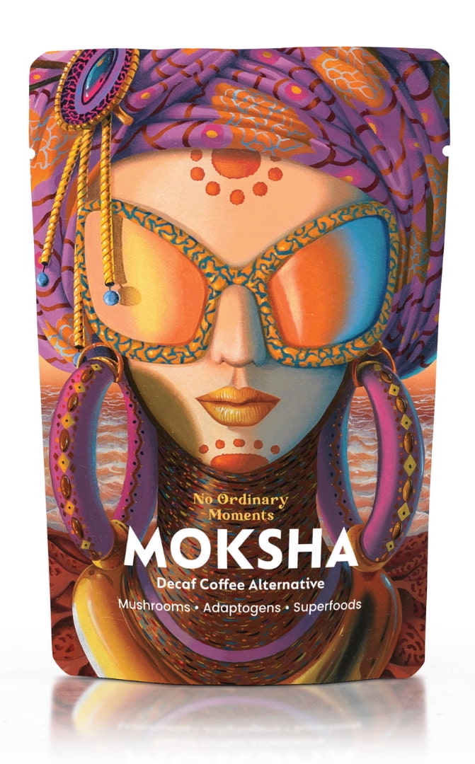 Moksha a delicious mushroom coffee 