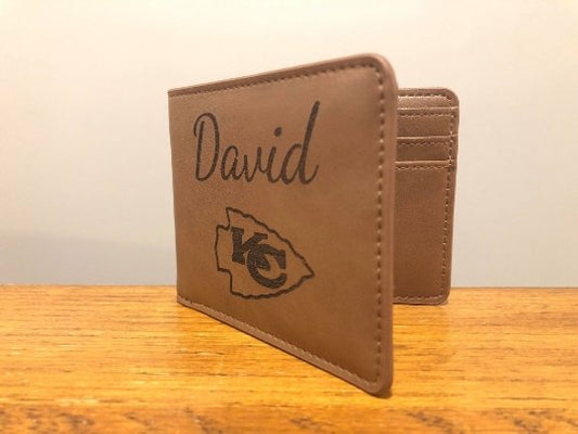 630laser Personalized Leather Wallet