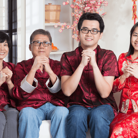 chinese family greetings