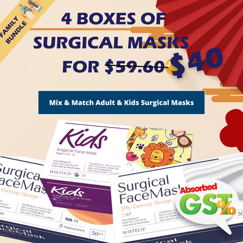 Wistech Singapore surgical masks International Women's Day Sale promotion