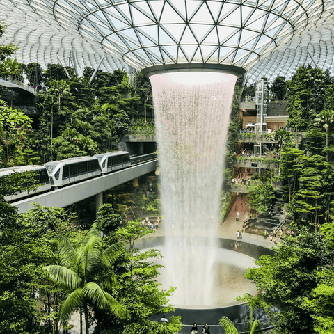 The Jewel in Singapore Changi Airport