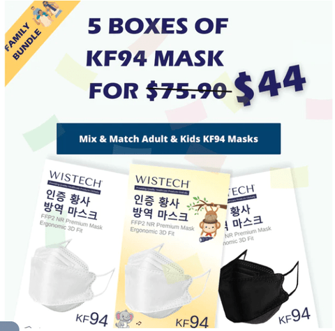 Wistech's kf94 mask promotion
