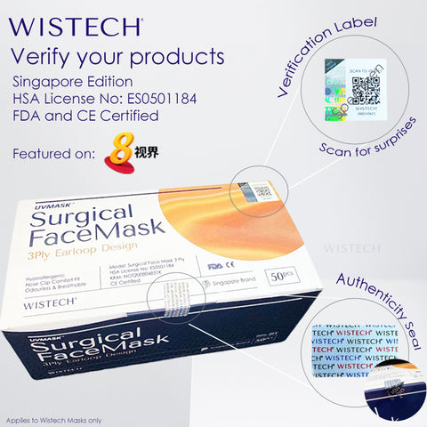 Wistech surgical KN95 facemask