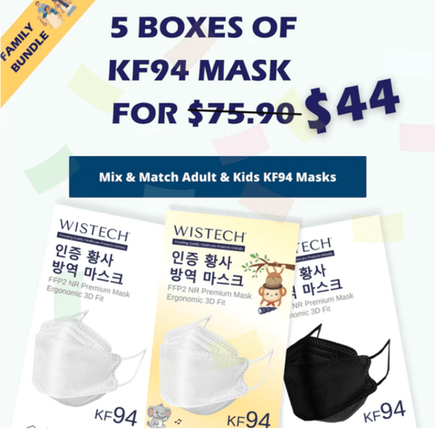 wistech's kf94 mask promotion