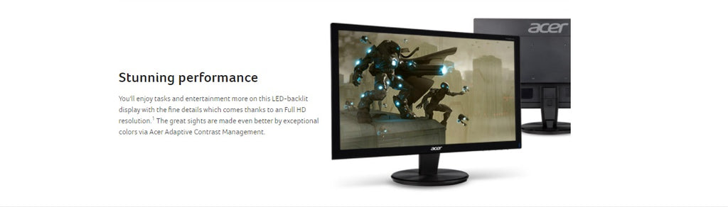 ACER K202HQL ABI 19.5 HD MONITOR – Octagon Computer Superstore