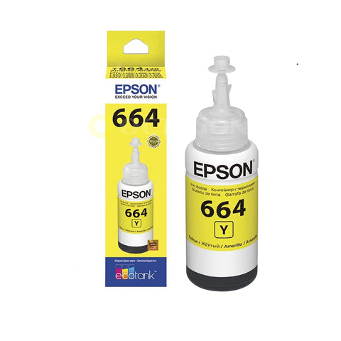 Epson 664 Ecotank Yellow Ink 70ML