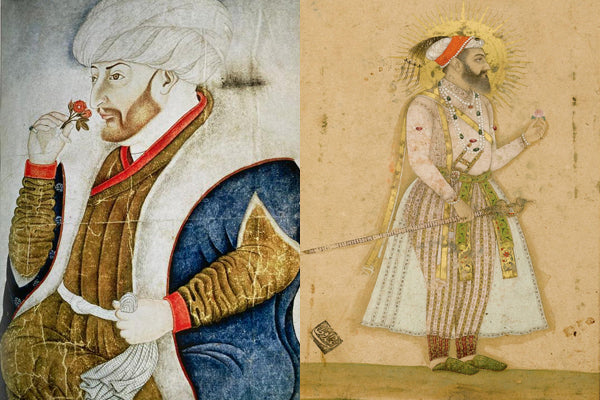 Ottoman Sultan Mehmet II andMughal Emperor Shah Jahan 