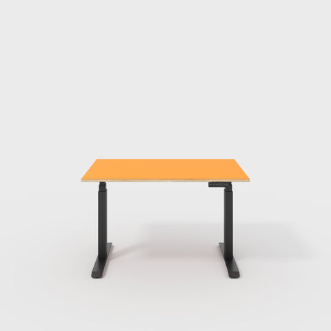 orange levante sit-stand desk