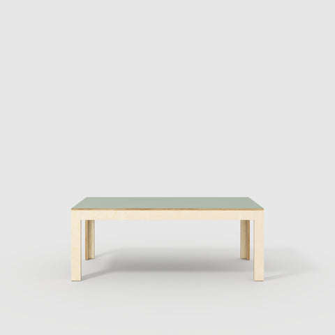 plywood seed table with solid frame