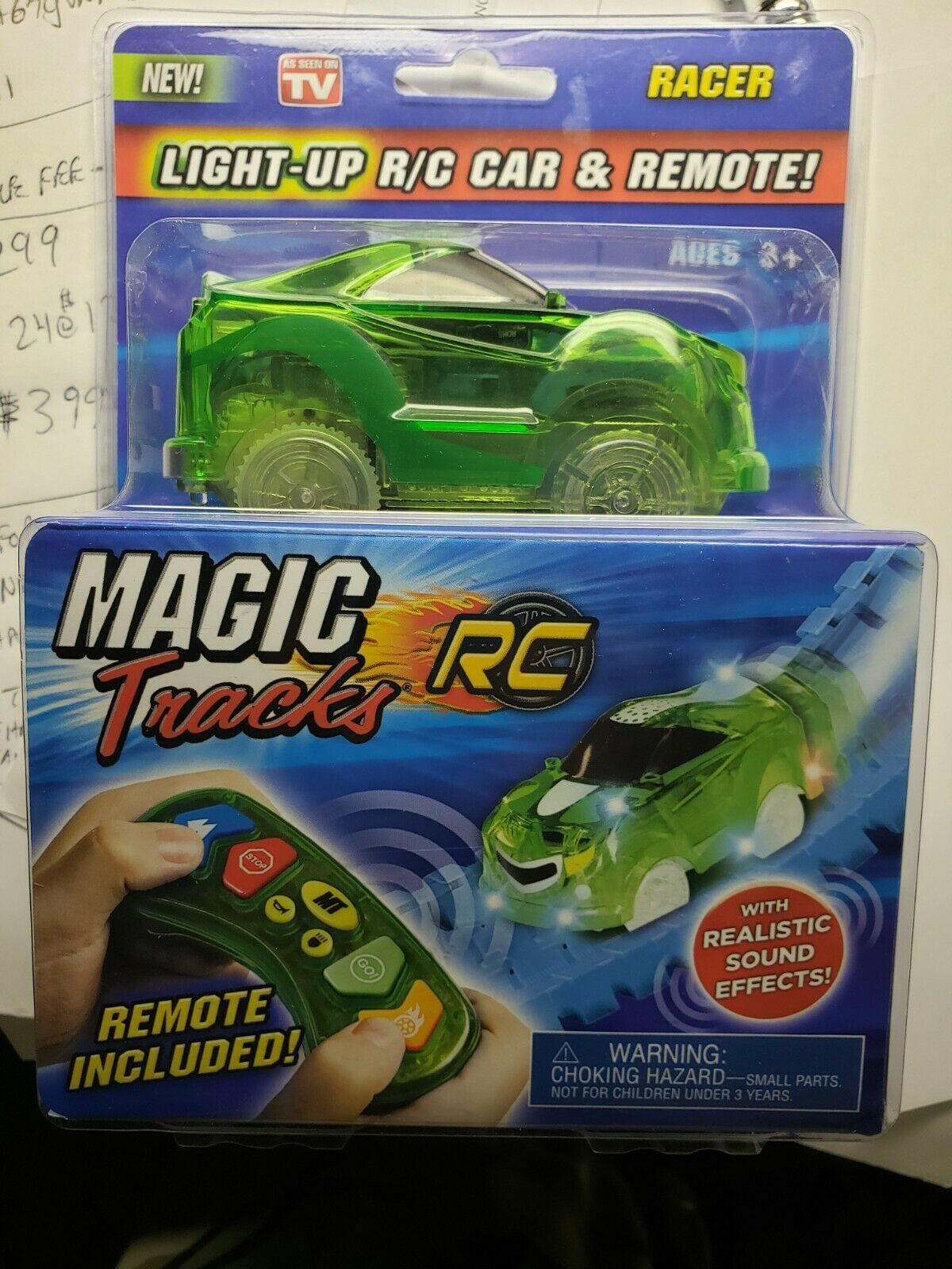 magic tracks with remote control