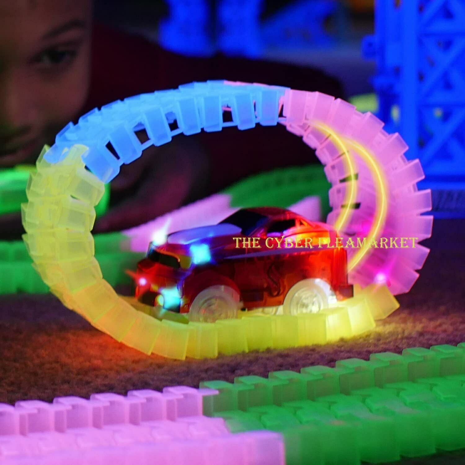 as seen on tv glow in the dark car track