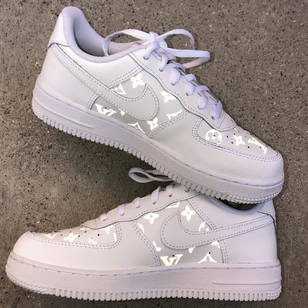 reflective lv air force 1