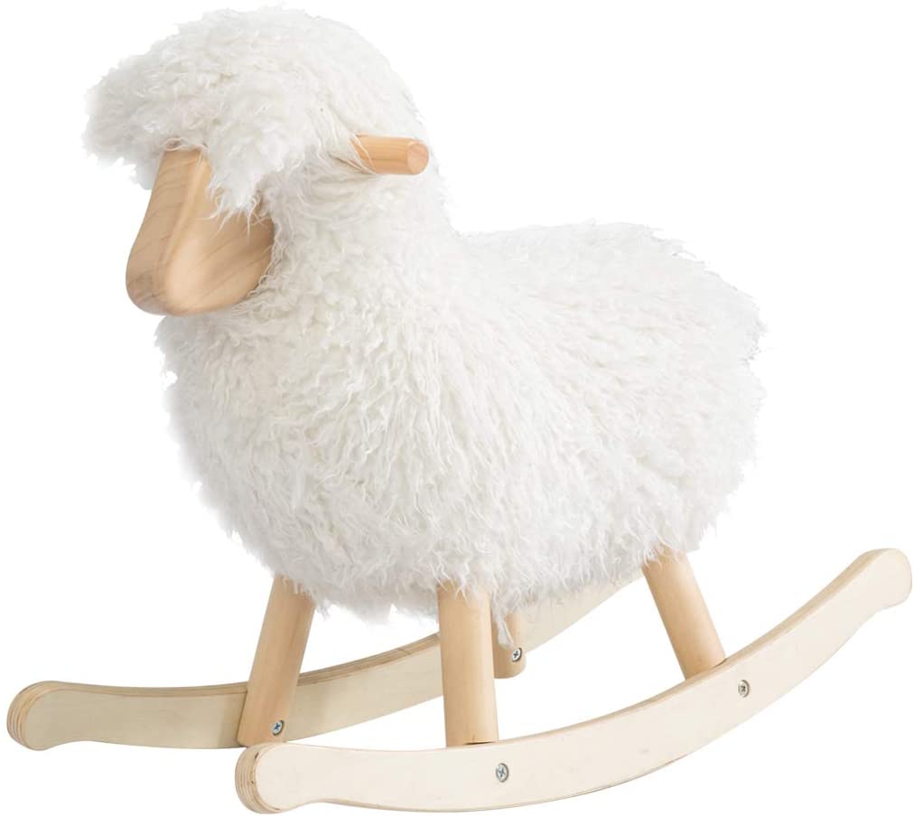 sheep baby rocker