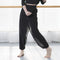 Img 1 - Dance Yoga Pants Ankle-Length Chiffon Slim-Look Lantern Slim-Fit Thin Plus Size Women Culottes Pants