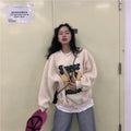 IMG 108 of Sweatshirt Korean Loose Women Student Tops Outerwear