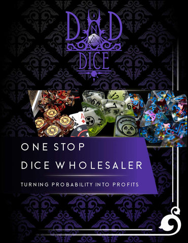 DND DICE Wholesale Sales Deck