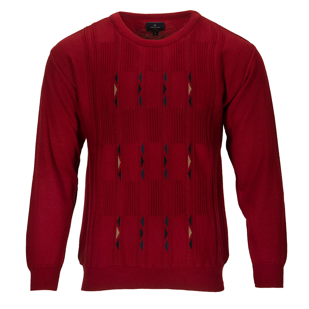 Deer Park Round-Neck wool/acrylic Sweatshirt D2652r – Leaders Menswear