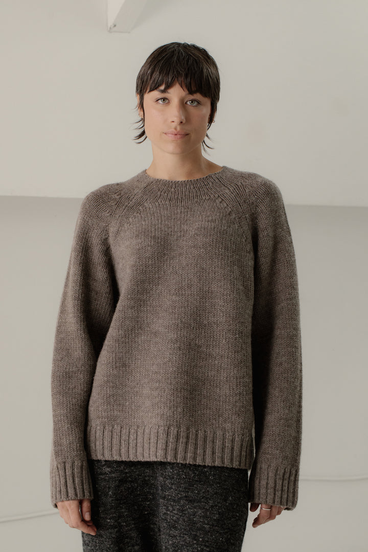 Stanley Pullover in Marble Grey – Stripe Design Group