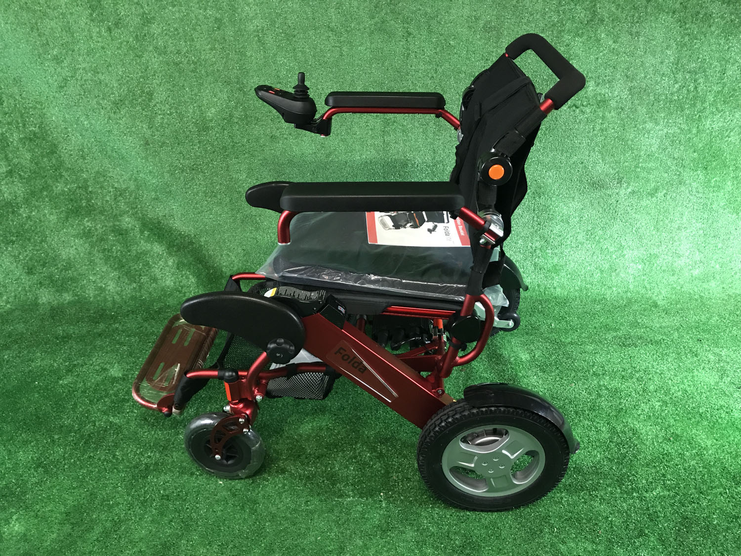 BRAND NEW FOLDALITE TREKKER ULTRA LIGHT WEIGHT FOLDING POWERCHAIR POWER