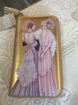 Gold Deco Ladies Wallet/Purse