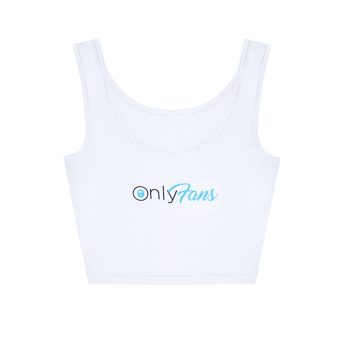 OnlyFans Classic Crop Tank - Black – OnlyFans Store