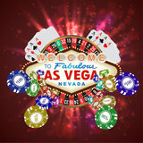 Las Vegas Poker Dice Casino Backdrop for Photograohy LV-1237