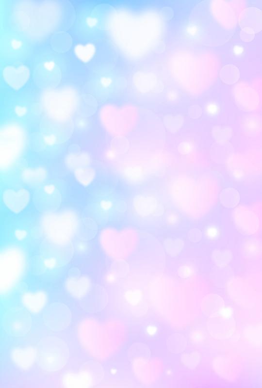 Valentine's Day Love Heart Bokeh Backdrop UK for Photography ZH-191 ...