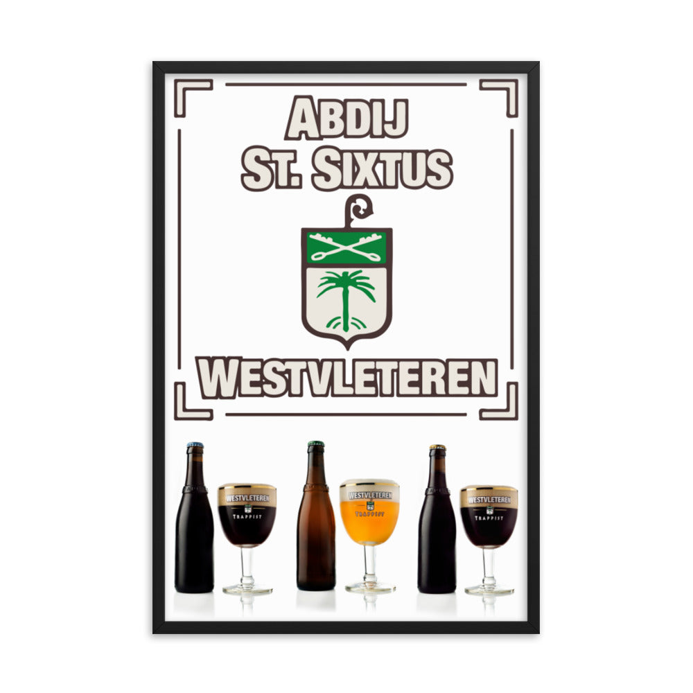 Westvleteren Trappist Framed Poster Beertourism Com