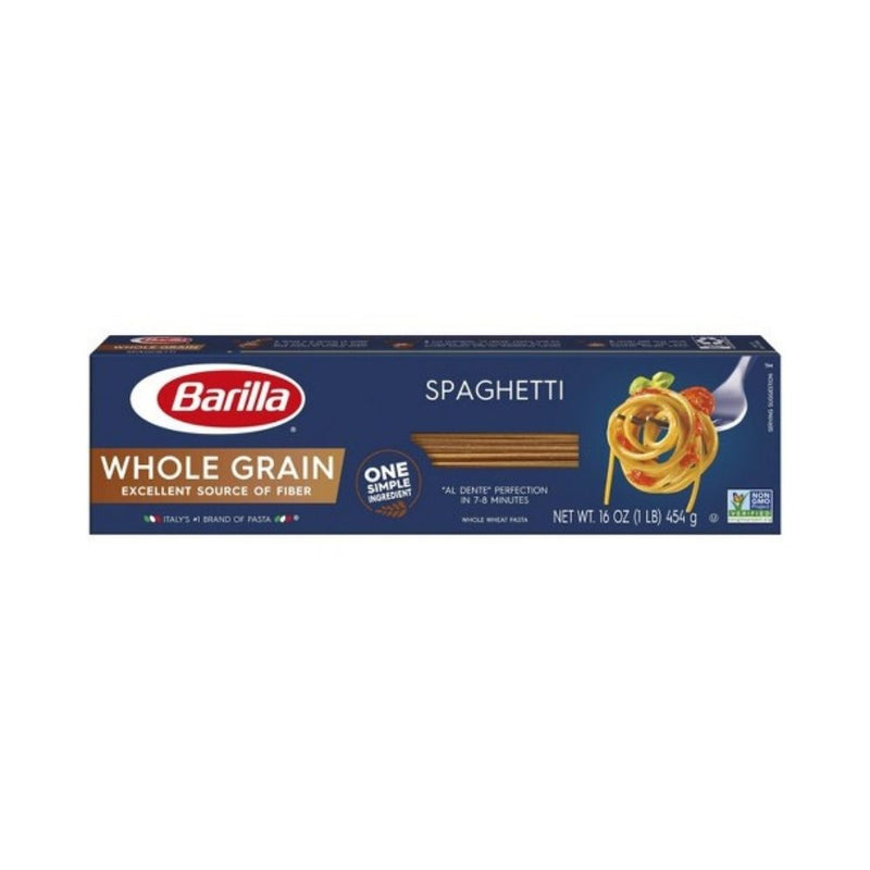 Pasta Barilla Whole Grain Spaghetti 454g