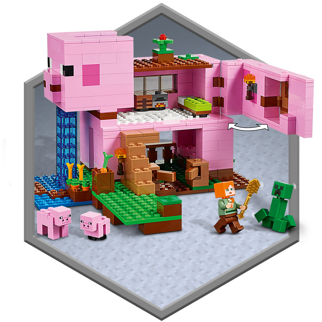 LEGO® Minecraft® The Pig House – AG LEGO® Certified Stores