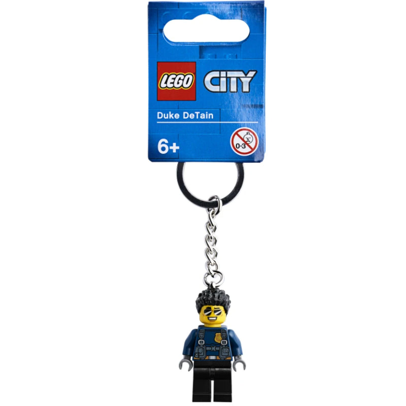 LEGO® City Duke DeTain Keyring – AG LEGO® Certified Stores