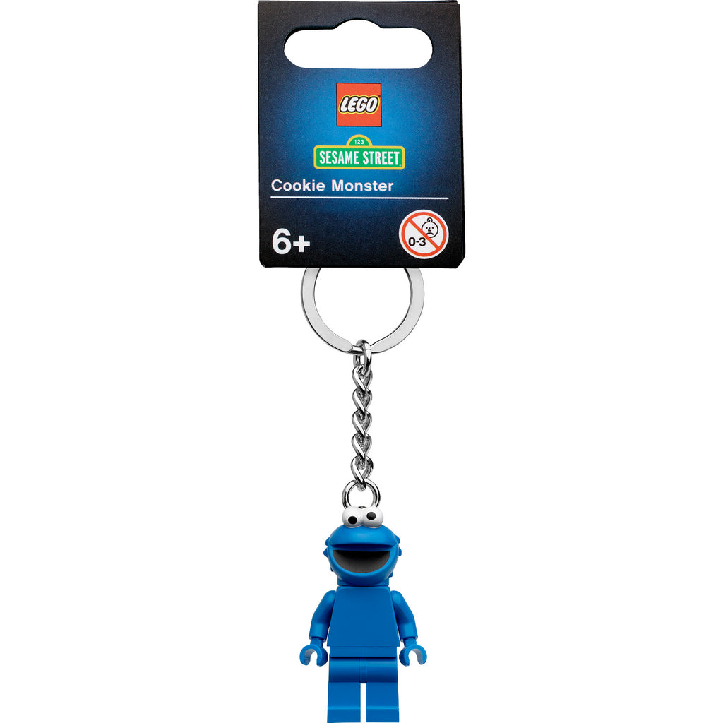 LEGO® Ideas Cookie Monster Keyring – AG LEGO® Certified Stores