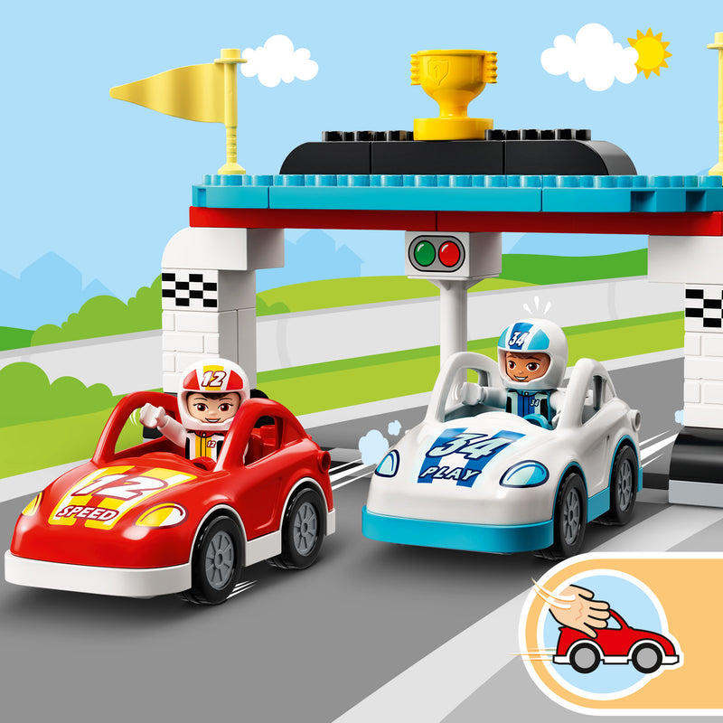LEGO® DUPLO® Town Race Cars