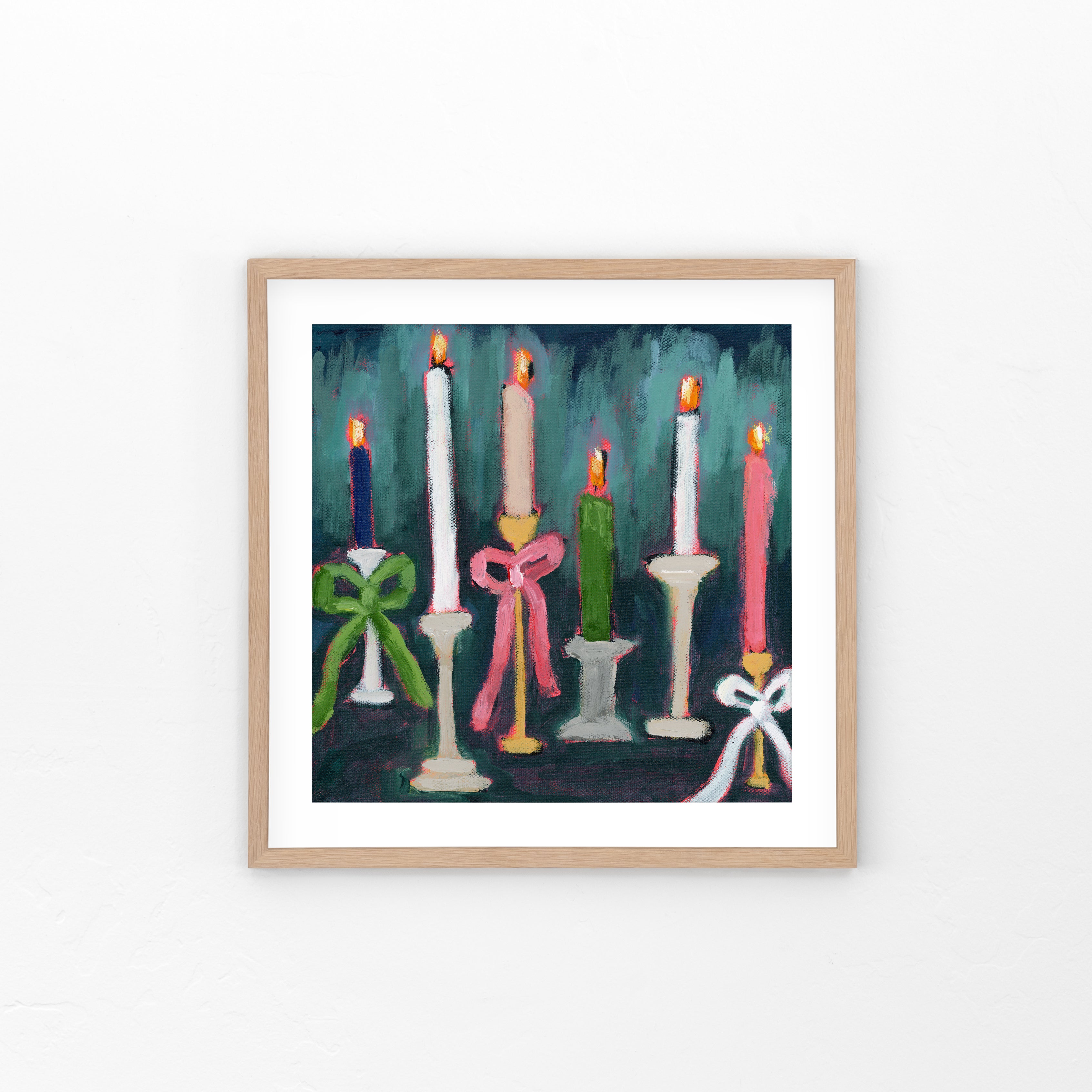 Candles No.1 Art Print