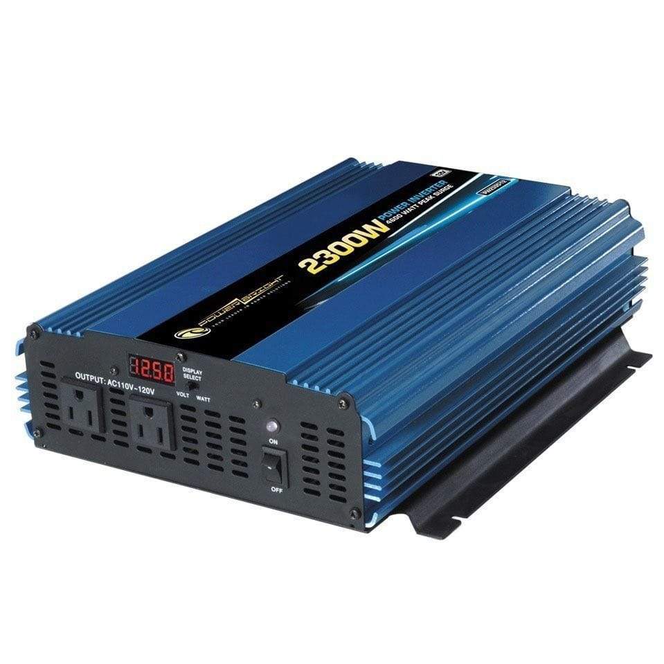 Refurbished PW2300 PowerBright 2300 Watt 12V DC to 110V AC Power Inverter