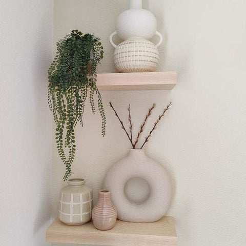 bathroom floating shelves