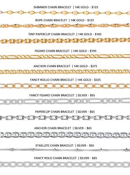 little links permanent jewellery – Brancier Jewellers