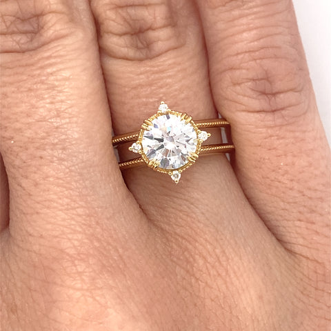 Enhacer engagement ring from our Boho Collection