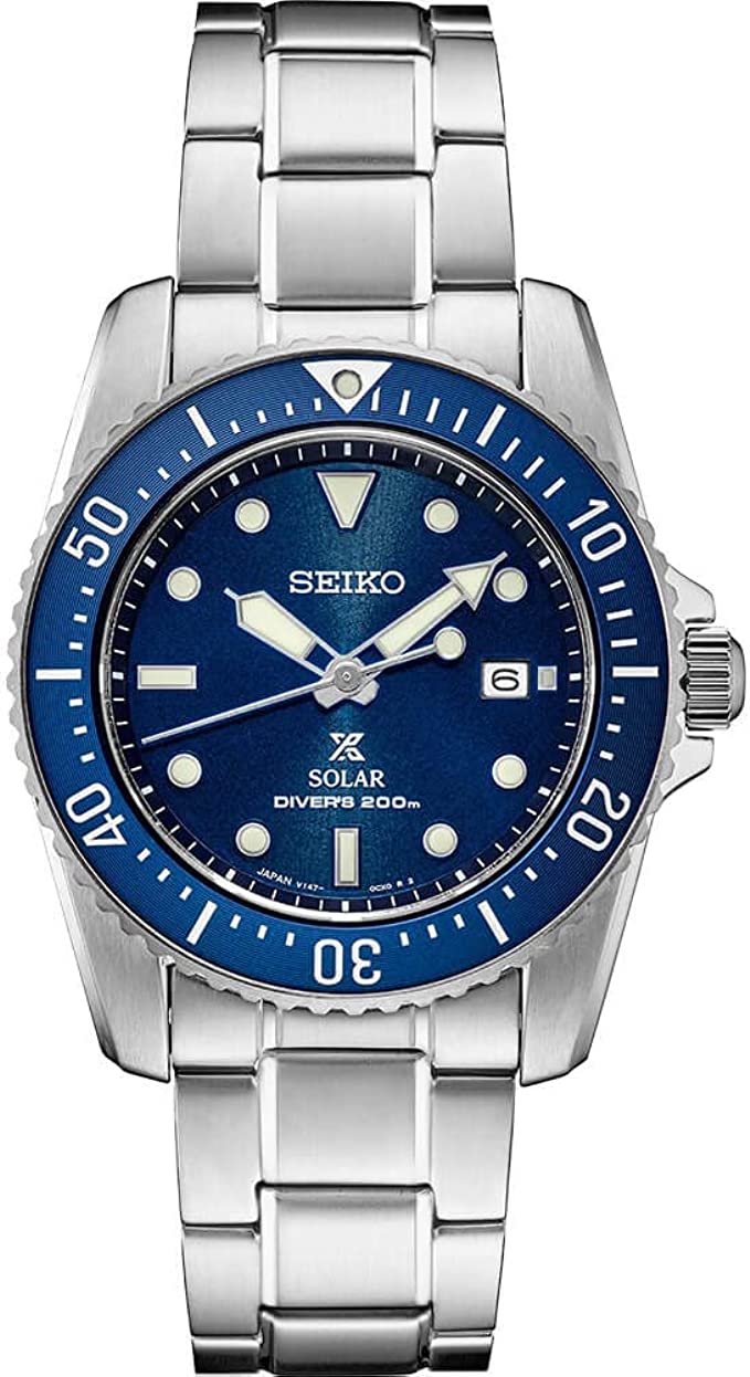 Seiko 38mm Prospex Blue Dial Solar Dive Watch SNE585–Paddington Jeweller -  Ojco